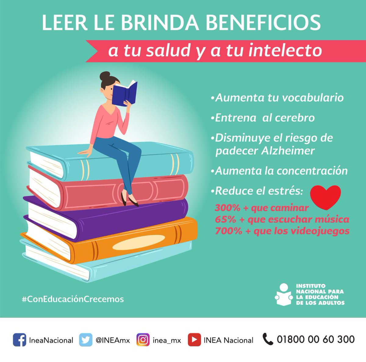 Los beneficios de la lectura en adultos